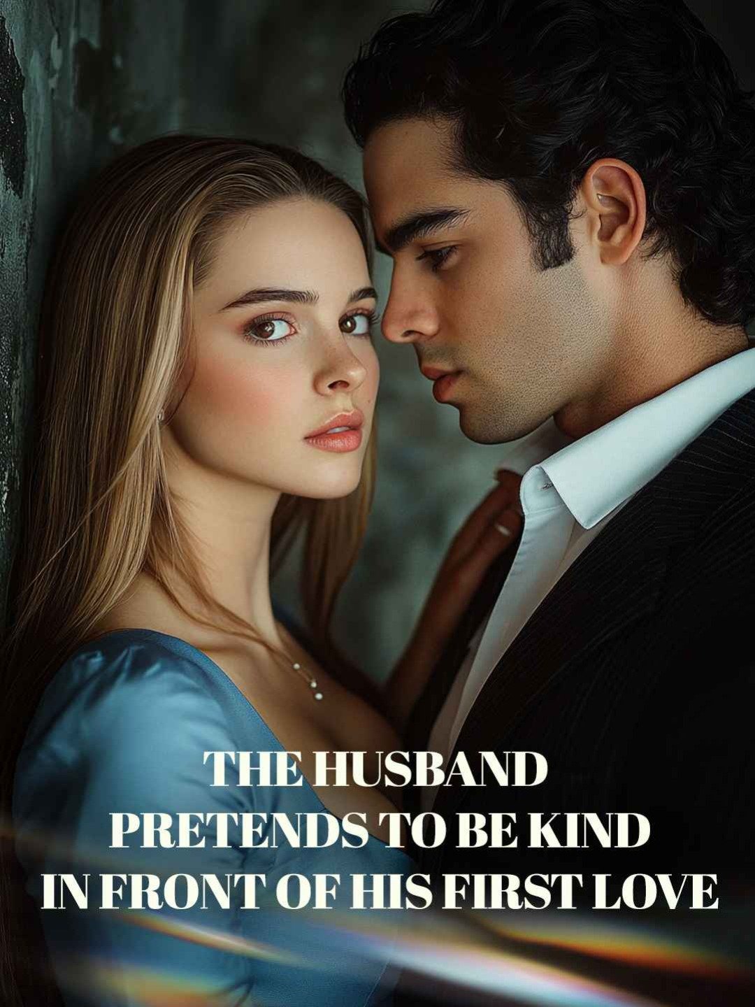 The husband pretends to be kind in front of his first love