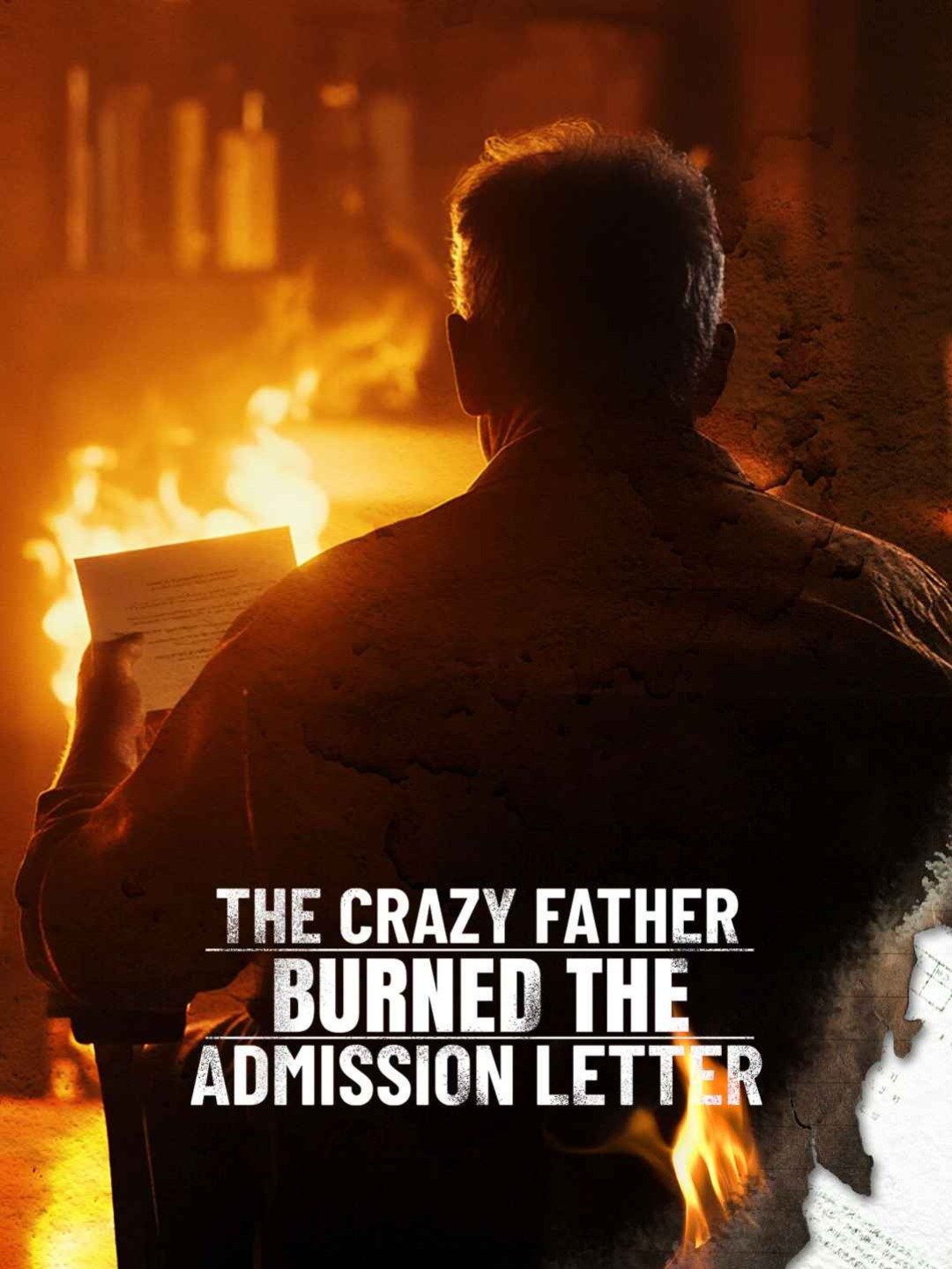 The crazy father burned the admission letter