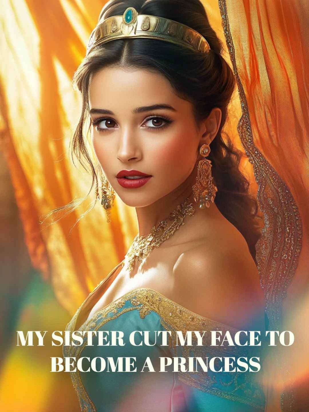 My sister cut my face to become a princess