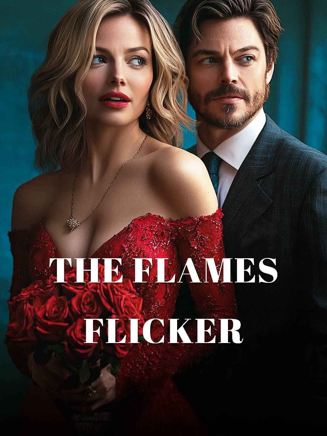 The flames flicker