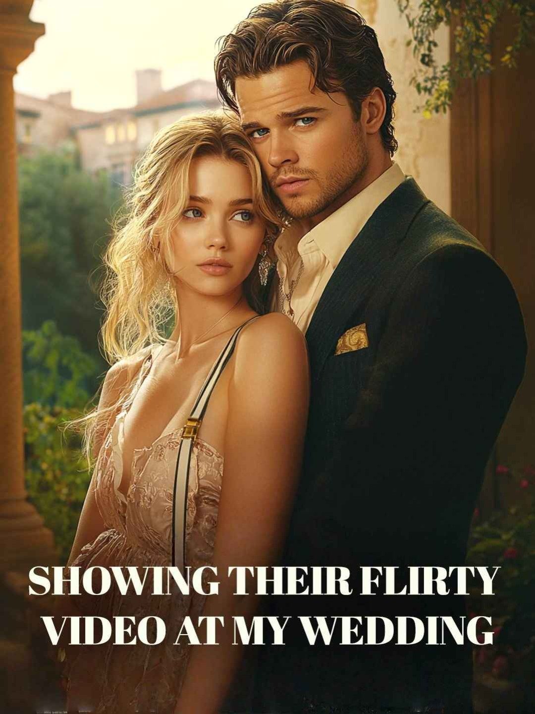 Showing their flirty video at my wedding