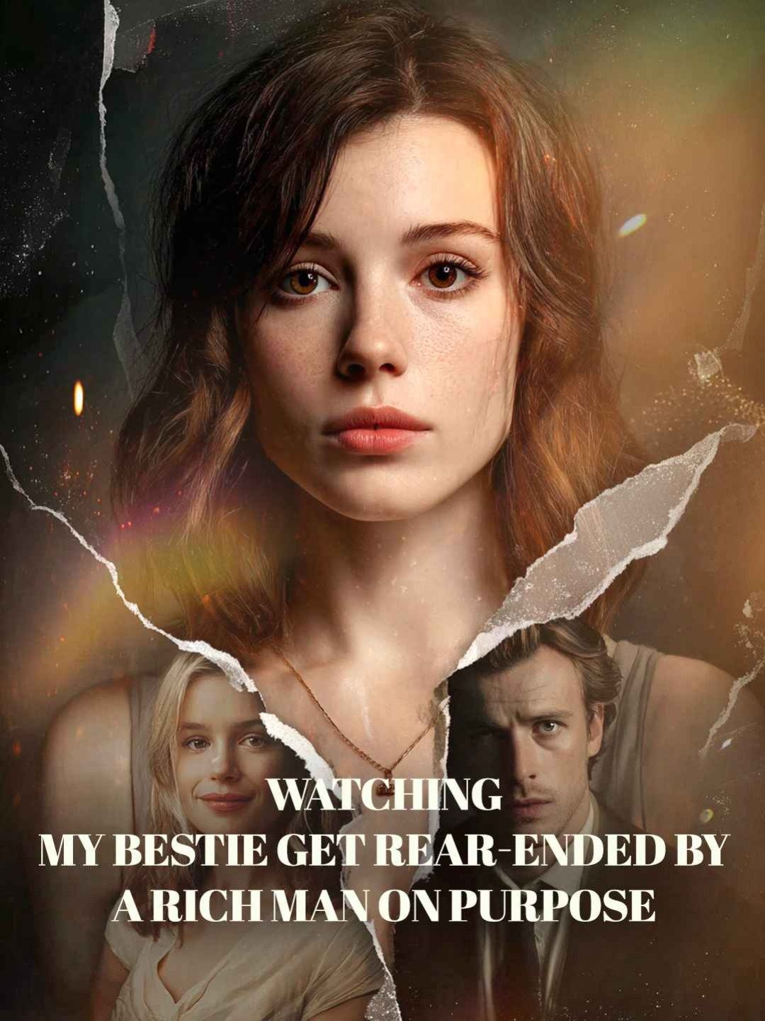 Watching my bestie get rear-ended by a rich man on purpose