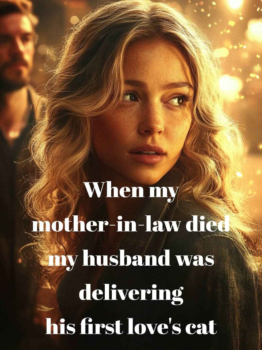 When my mother-in-law died, my husband was delivering his first love's cat