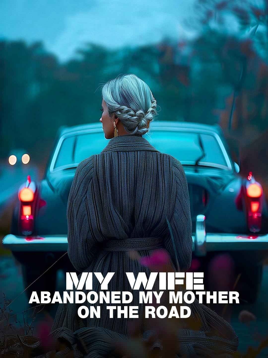 My wife abandoned my mother on the road.