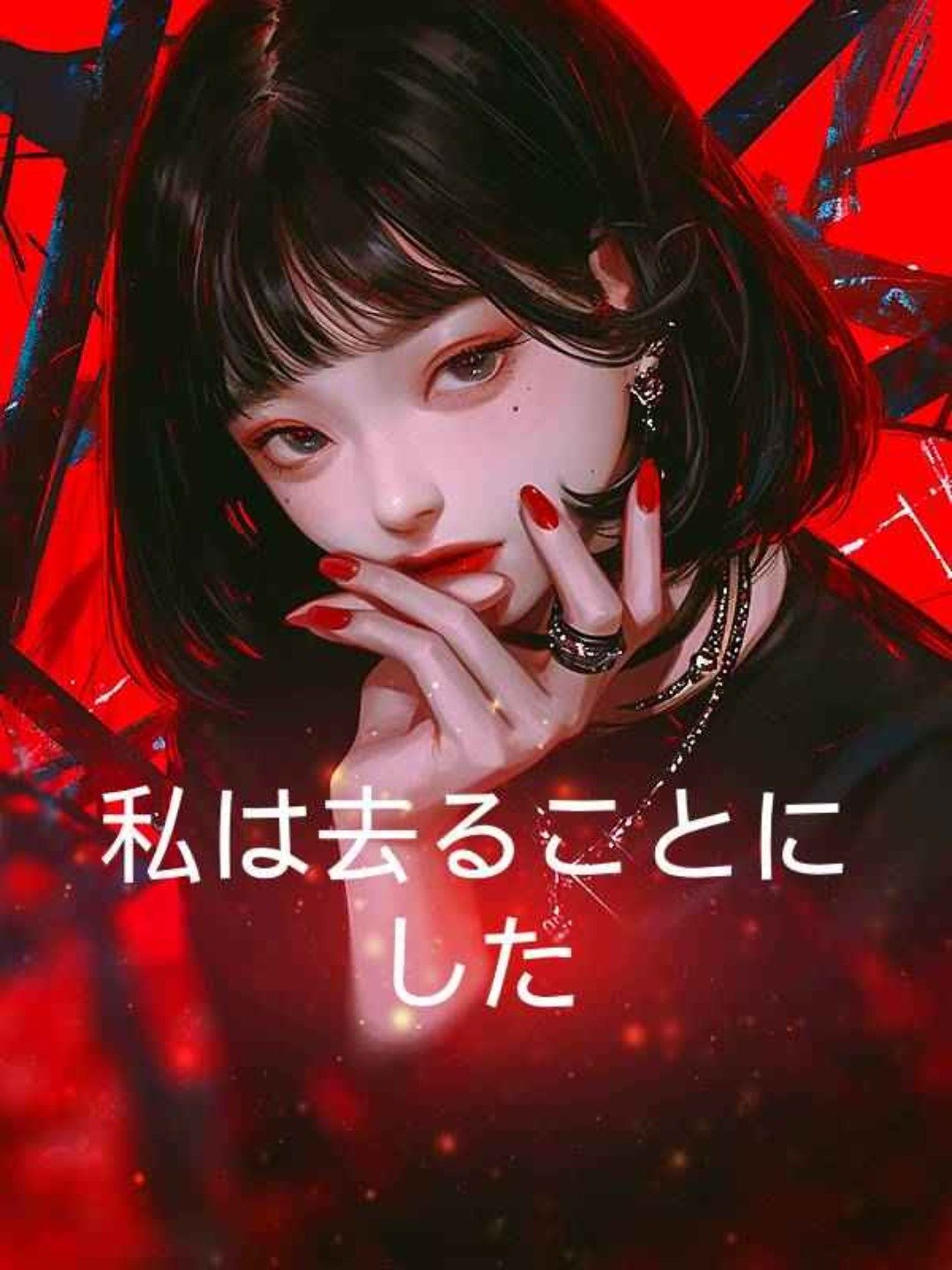 私は去ることにした.