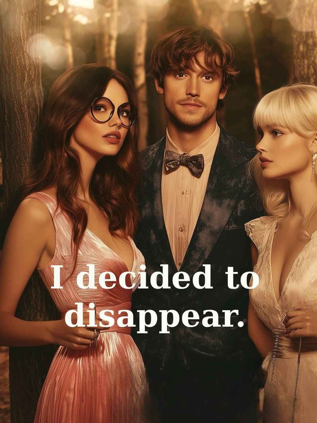 I decided to disappear.